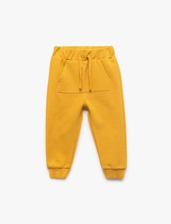 Koton Eşofman Altı Erkek Bebek 6WMB40020TK Hardal