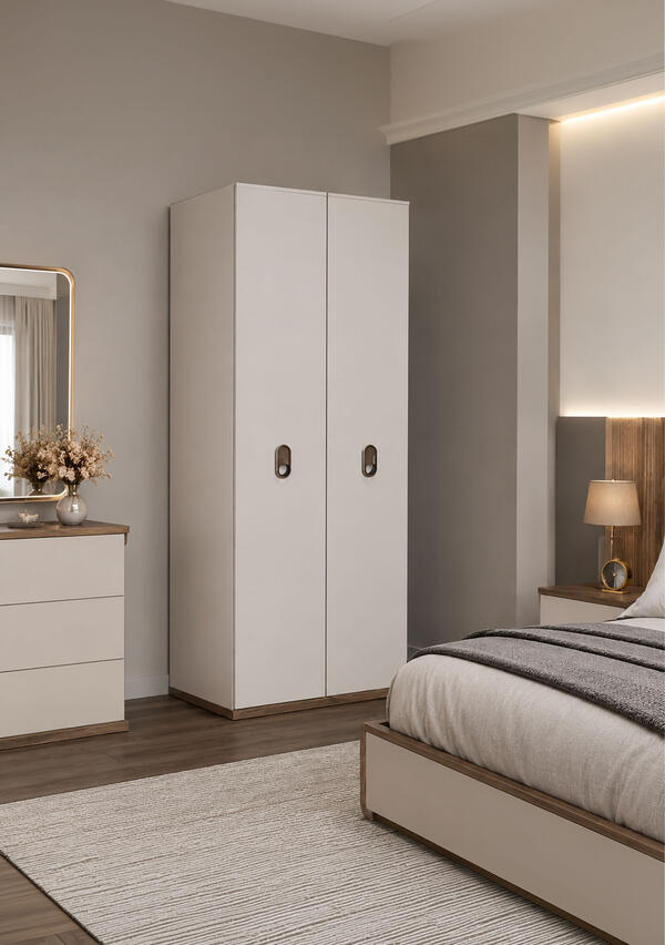 Classev 2 Kapılı Elbise Dolabı Smart(Ahşap)