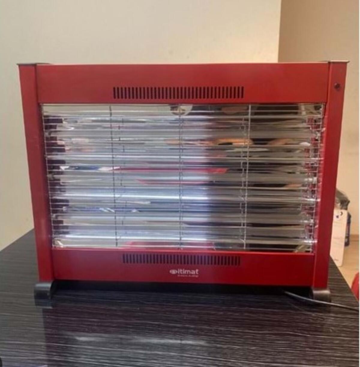İtimat Elektrikli Soba 3+1 10504 Kırmızı