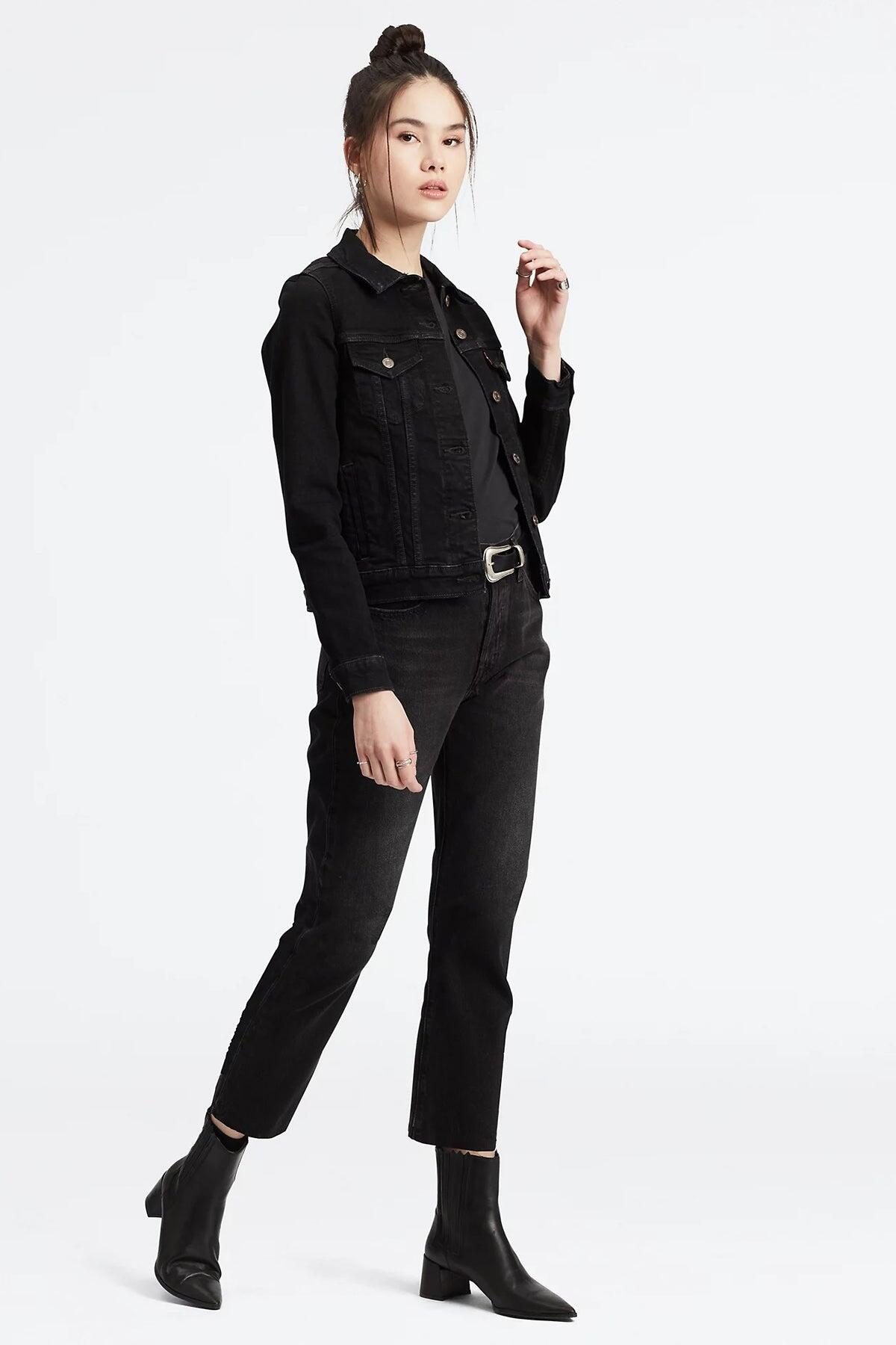 Levis Pantolon 501 Crop 36200-0085 Siyah