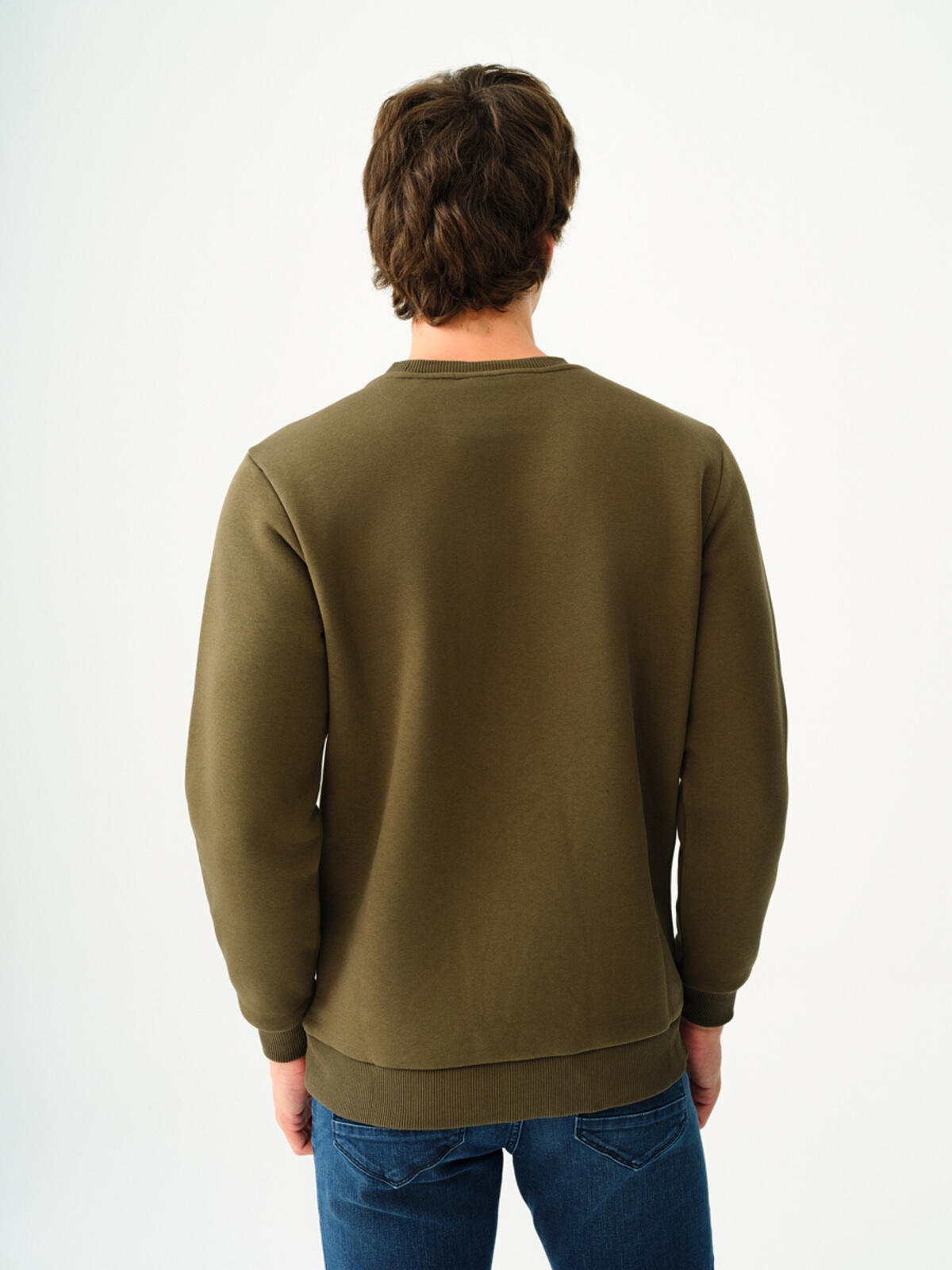 Loft Sweatshirt LF2038245 Koyu Haki