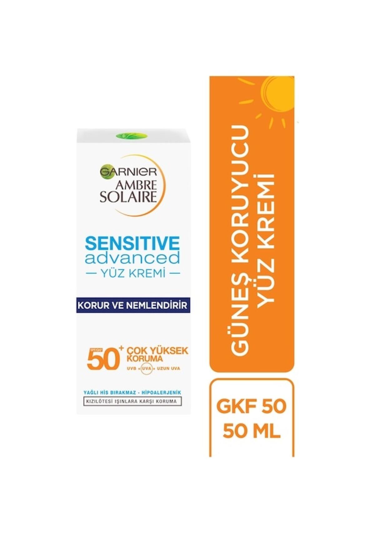 Garnier Yüz Kremi SPF50+ Kutulu 50Ml