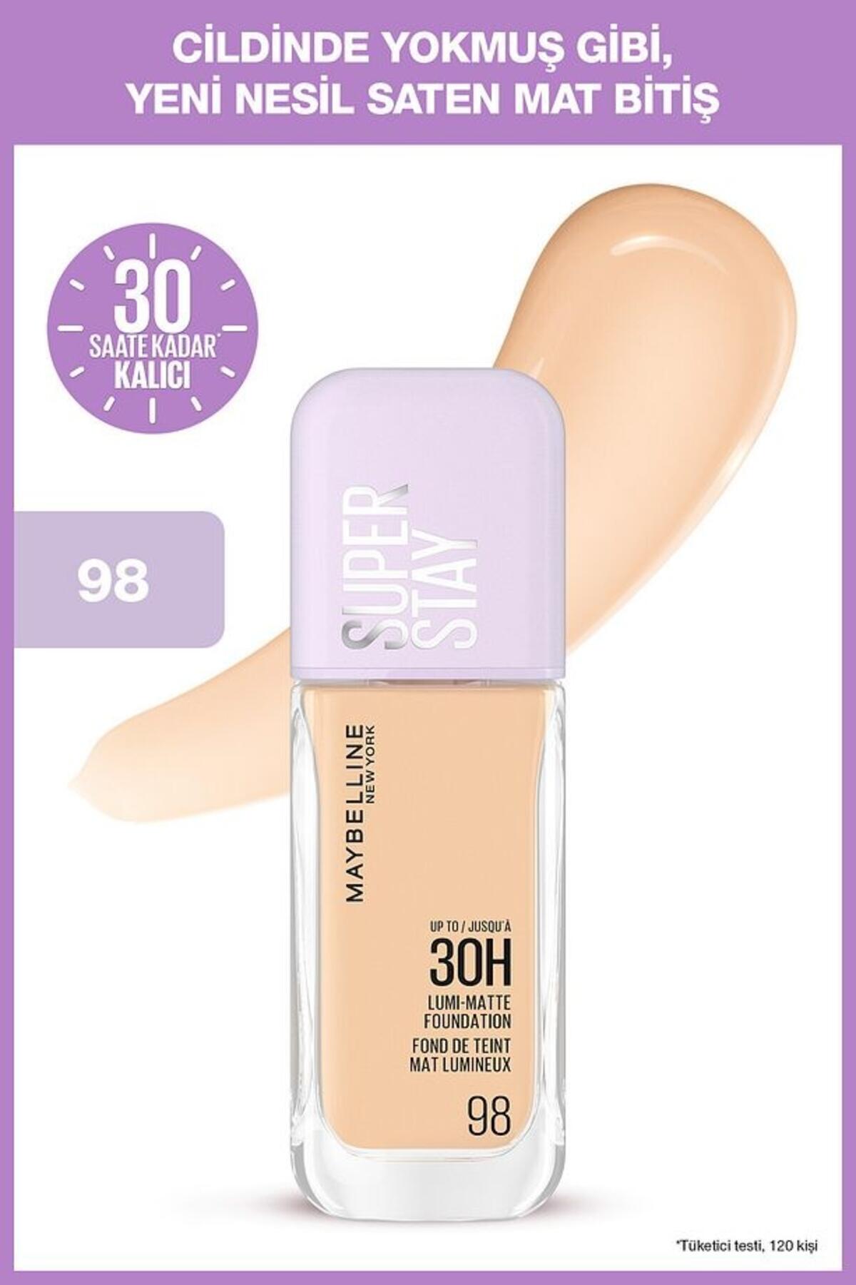 Maybelline Fondöten Lumi Matte No:98