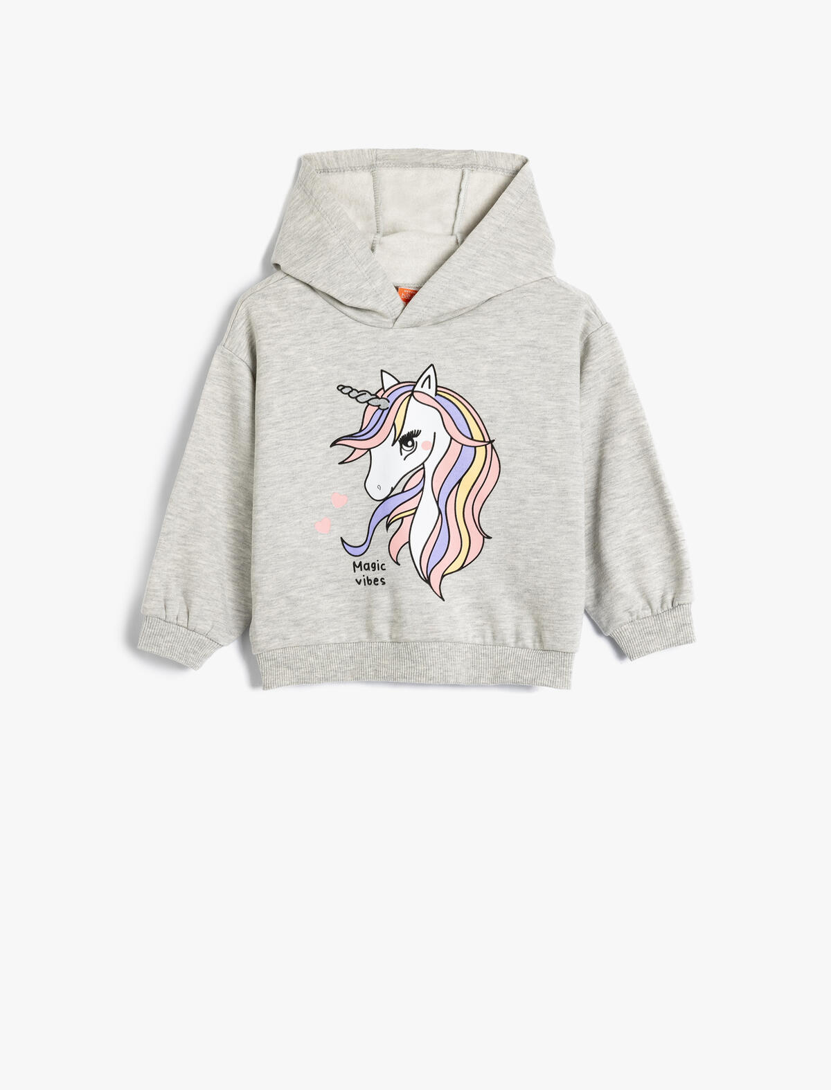 Koton Sweatshirt Kız Bebek 5WMG10113AK Gri