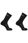 Salomon Çorap Evasion Crew 2-Pack LC2083800 Black 36-38
