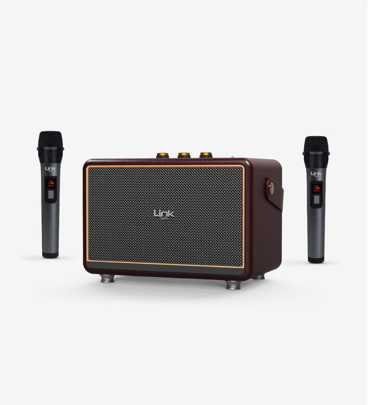 Linktech Bluetooth Hoparlör Premium Mikrofonlu M407 50W Retro
