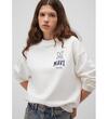 Mavi Sweatshirt M1S10148-70069 Açık Krem