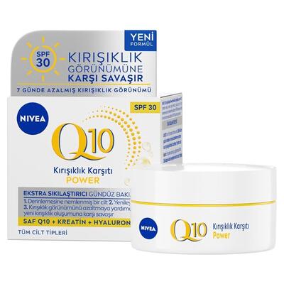 Nivea Krem Gündüz Q10 Power Kırışık Karşıtı Spf30 50Ml (Dy)