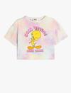Koton Tişört Kız Çocuk 5SKG10064AK Pembe Desenli