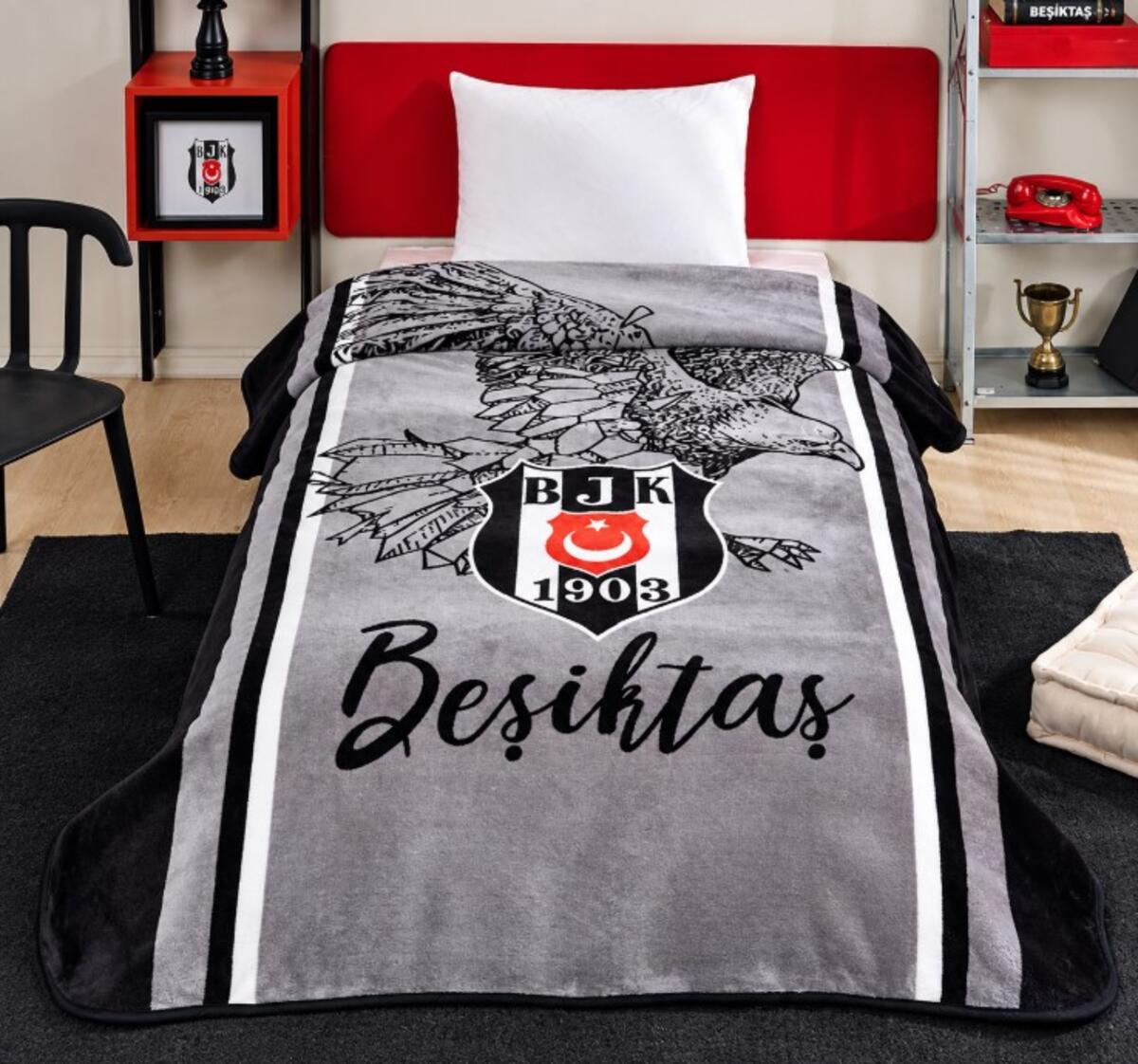 Kristal Battaniye Tk Lisanslı Beşiktaş Kara Kartal