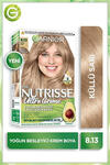 Garnier Saç Boyası Nutrisse Ultra Creme No:8.13 Küllü Sarı