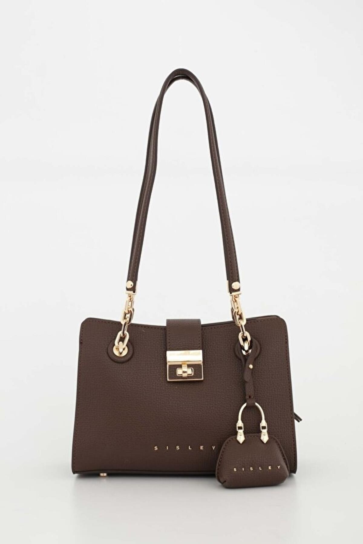 Sisley Kadın Kol Çantası SLY_269 Kahve