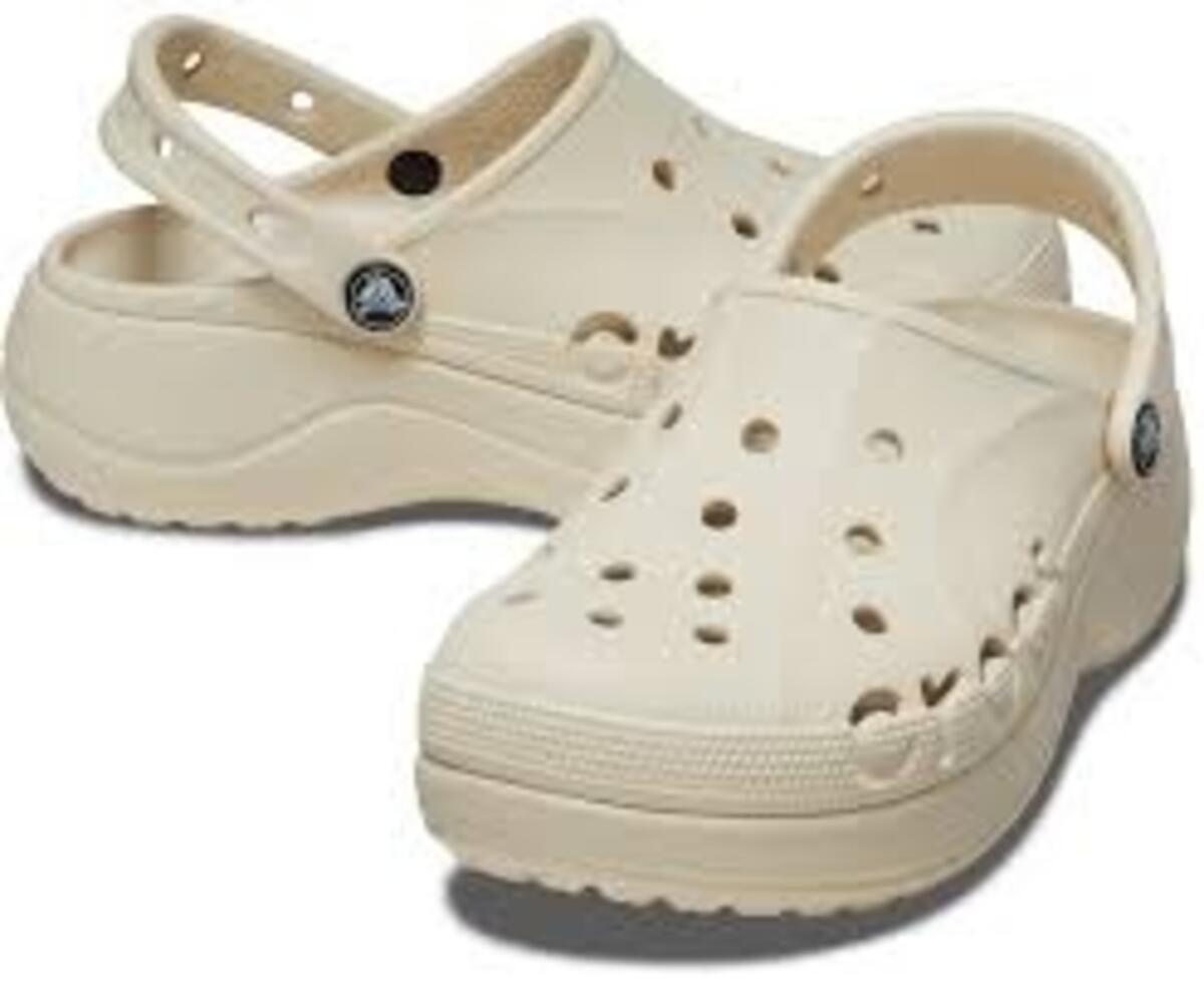Crocs Baya Platform Clog 208186_11S Winter White (Dy)