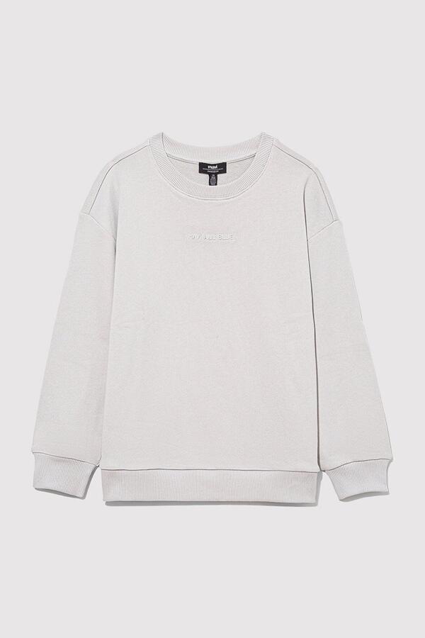 Mavi Sweatshirt Erkek Çocuk M6S10043-70075 Açık Gri