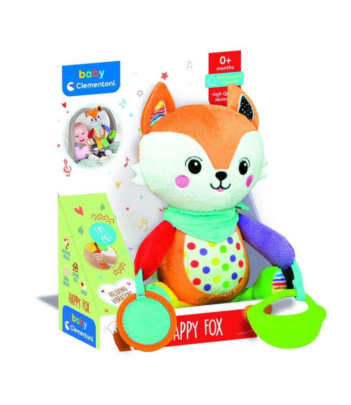 Clementoni Baby Aktiviteli Peluş Tilki CLE-17792