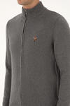 U.S Polo Assn. Hırka 2227188 G081SZ0TH Gri Melanj