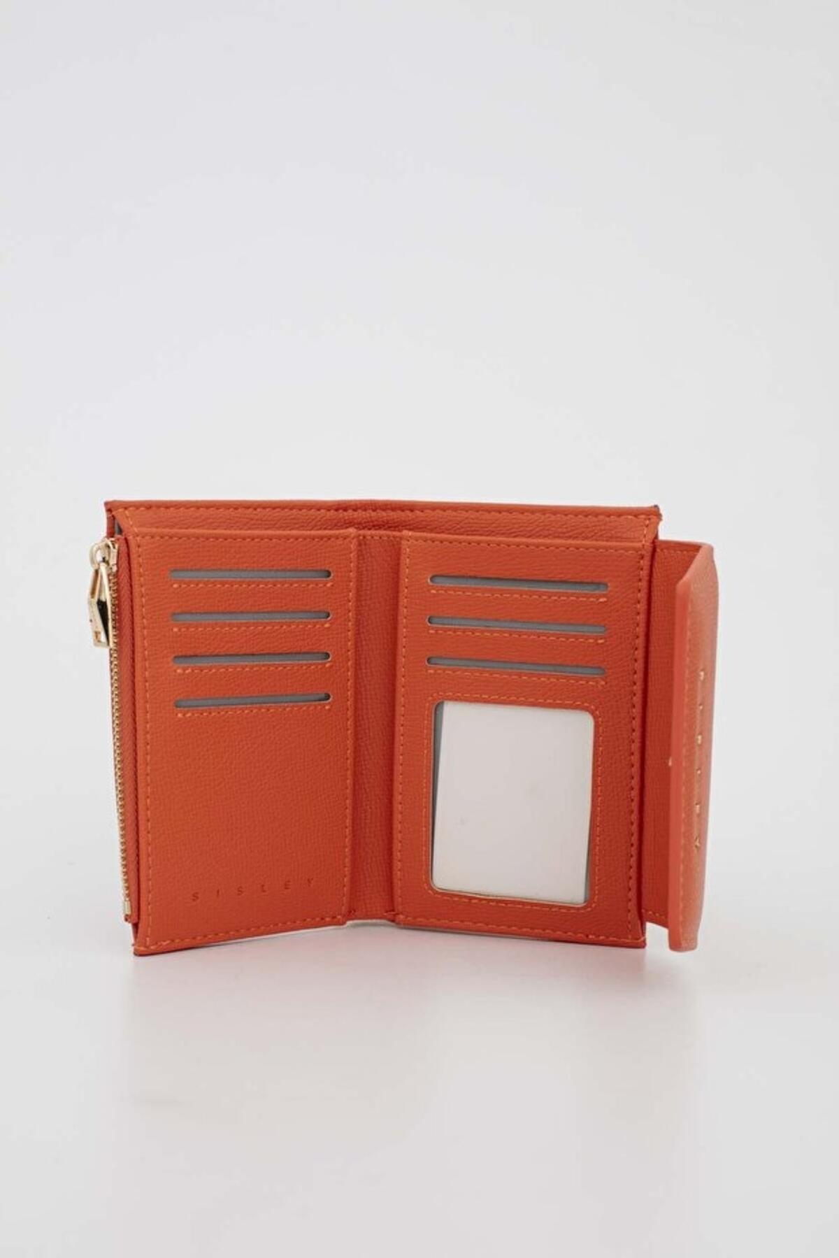 Sisley Kadın Cüzdan SLY_252 Turuncu