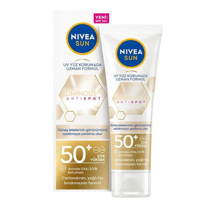Nivea Sun Yüz Kremi Luminous630 SPF50+ 50Ml (Dy)