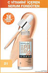 Maybelline Fondöten Superstay 24H Skin Tint No:21
