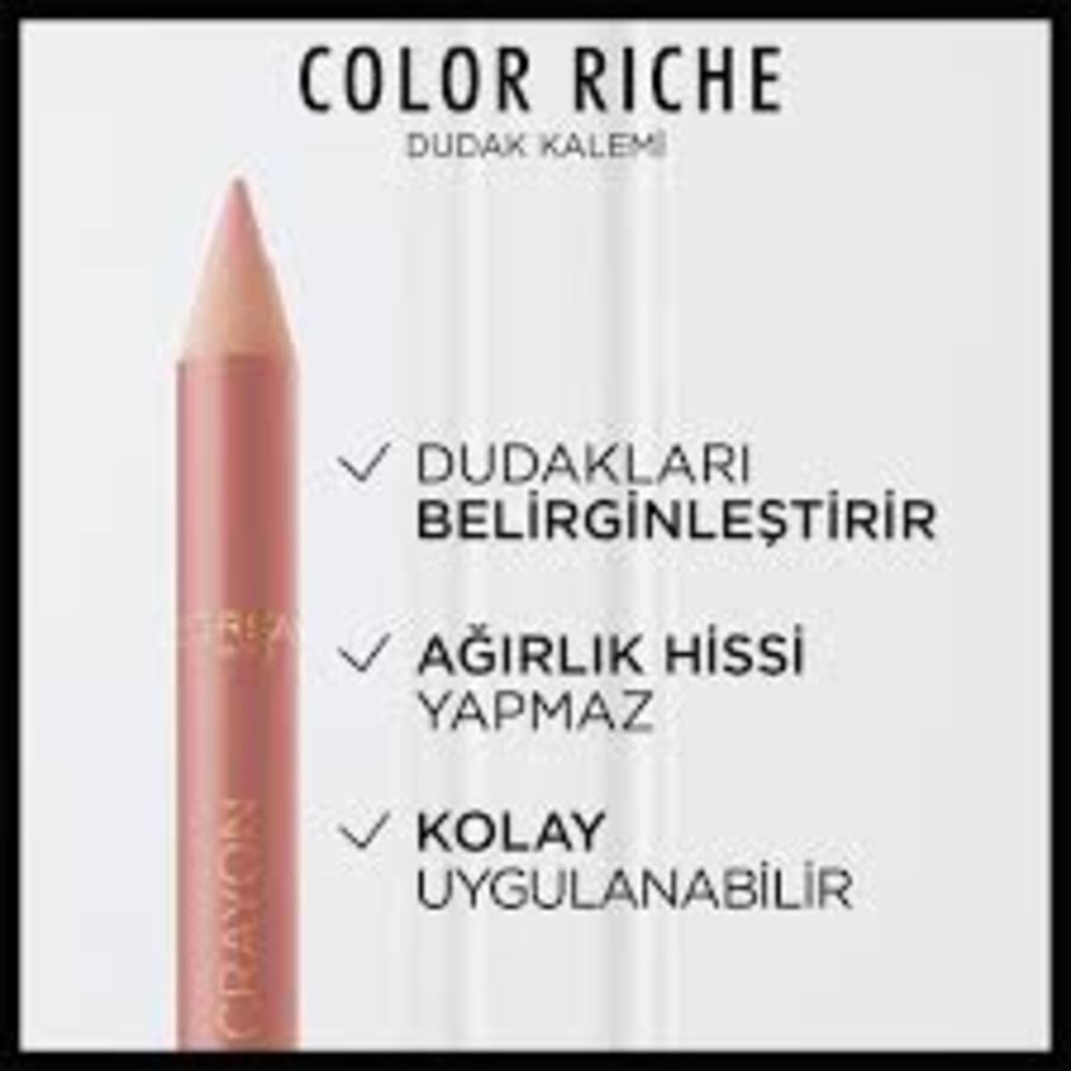 Loreal Paris Dudak Kalemi Riche No:601