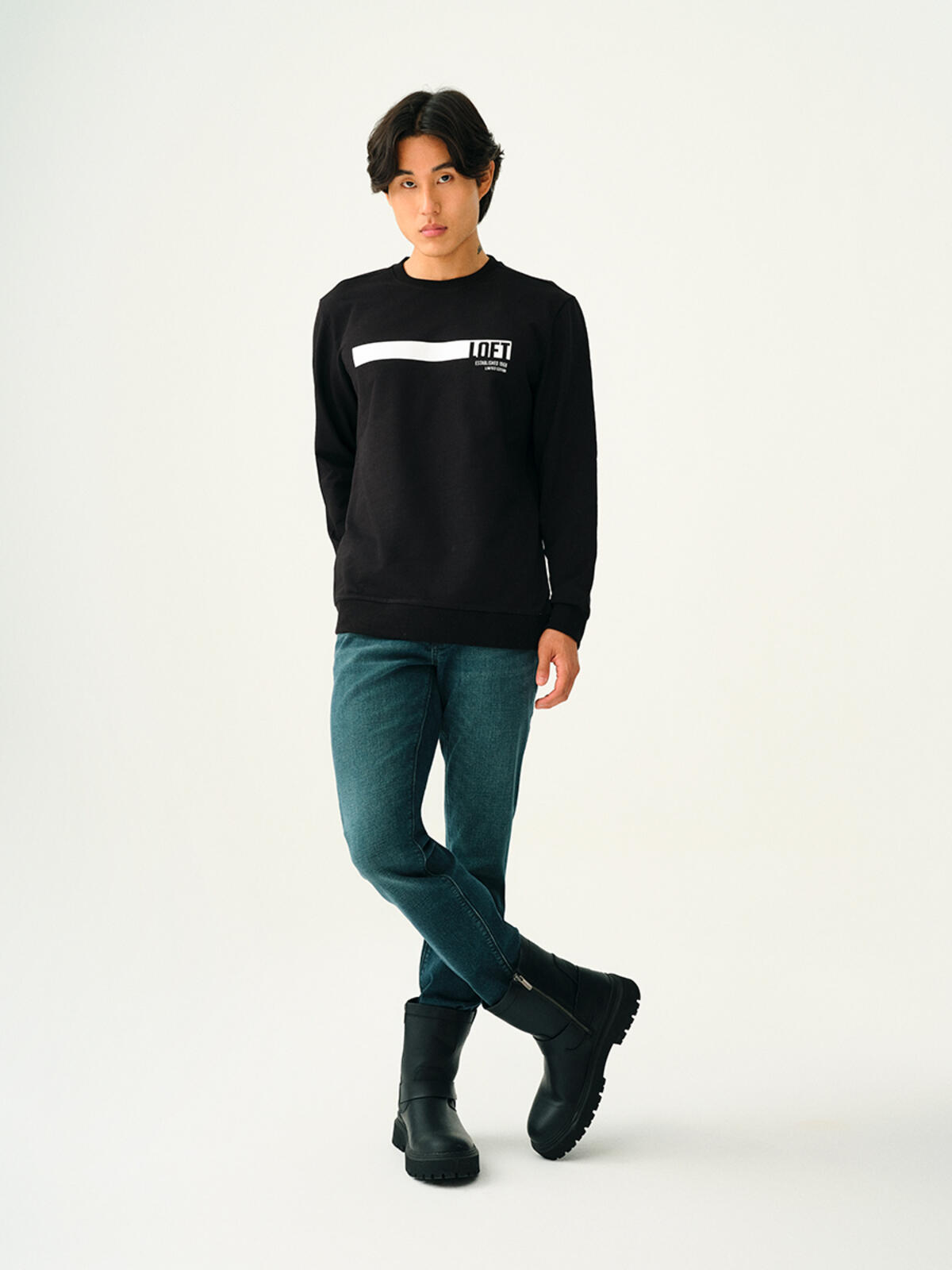 Loft Sweatshirt LF2030835 Siyah