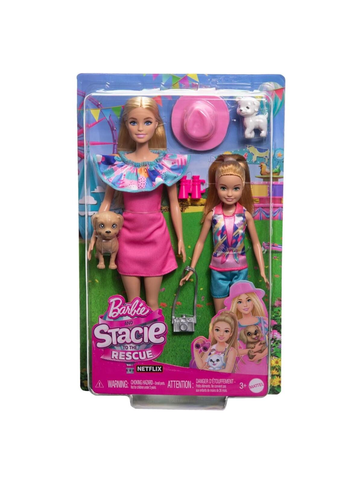 Barbie Ve Stacie Kız Kardeşler İkili Set MTL-HRM09