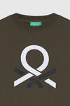 Benetton Tişört Erkek Çocuk BNT-B23337 26062 Haki