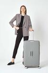 Pierre Cardin Abs Valiz Pc7080-01 Trolley Gri Büyük Boy