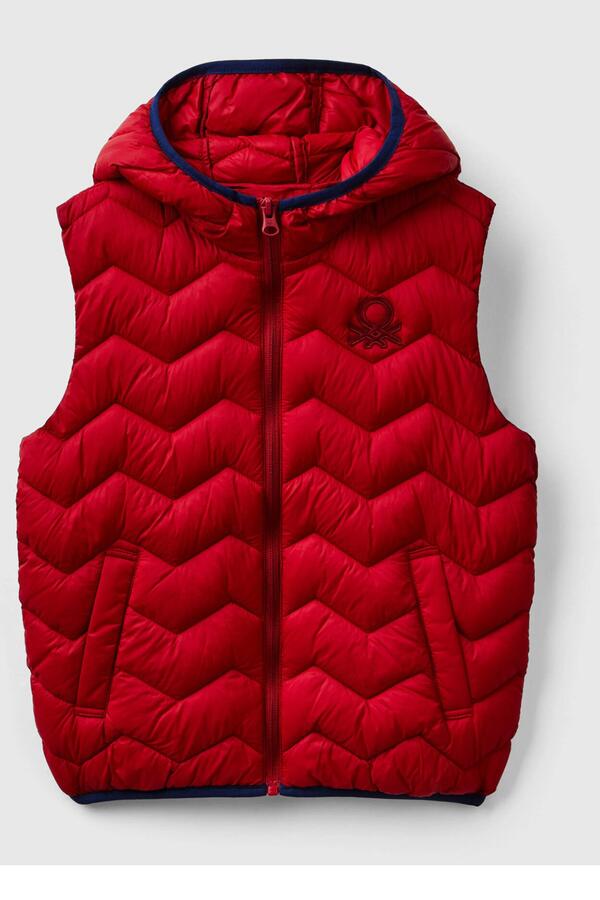 Benetton Yelek Erkek Çocuk 2TWDCJ00R Kırmızı