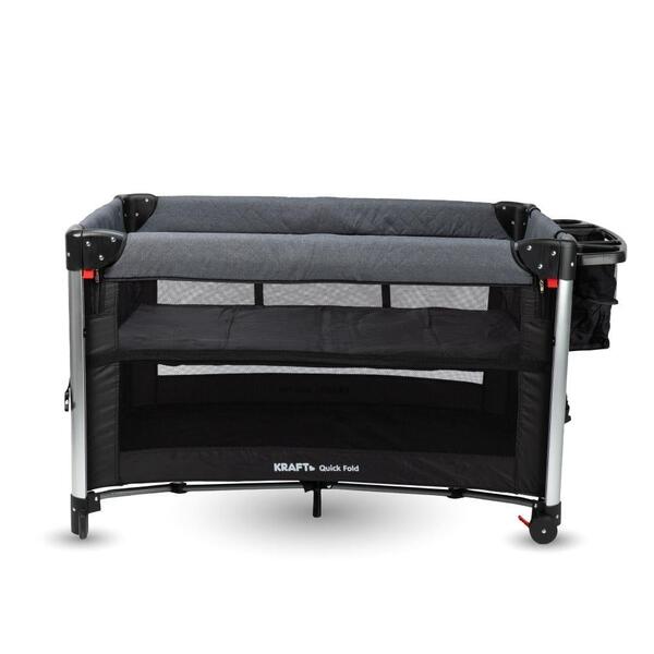 Kraft Oyun Parkı Quick Fold 70*110Cm Koyu Gri Siyah