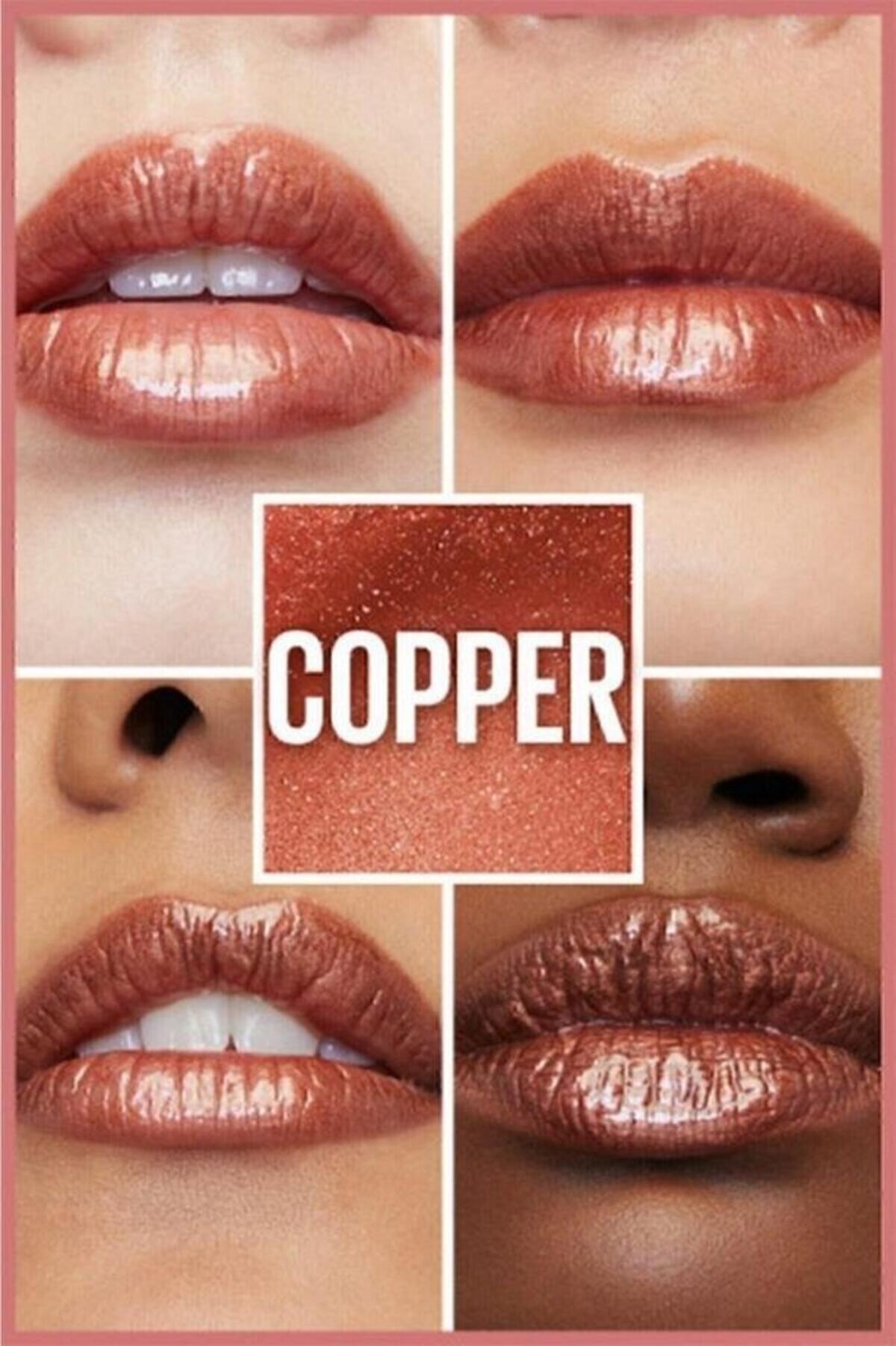Maybelline Dudak Parlatıcısı Lifter Gloss No:017 Copper