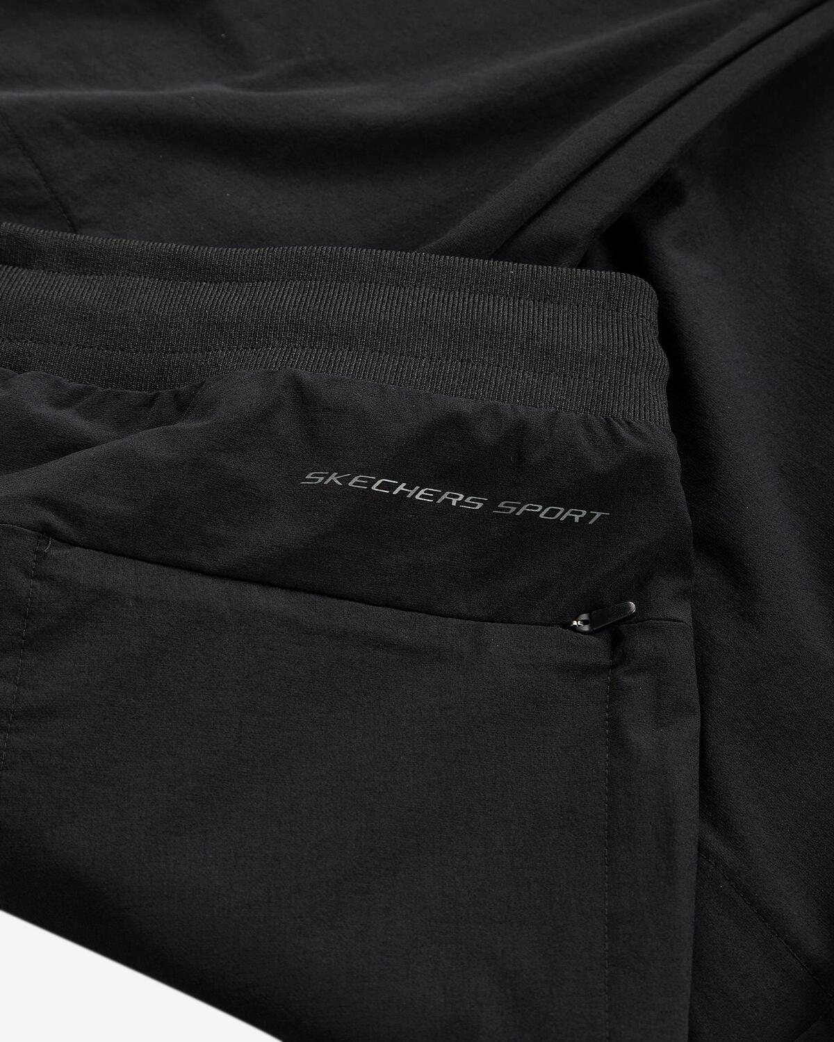 Skechers M Micro Collection Regular Woven Pant S222083-001 Black