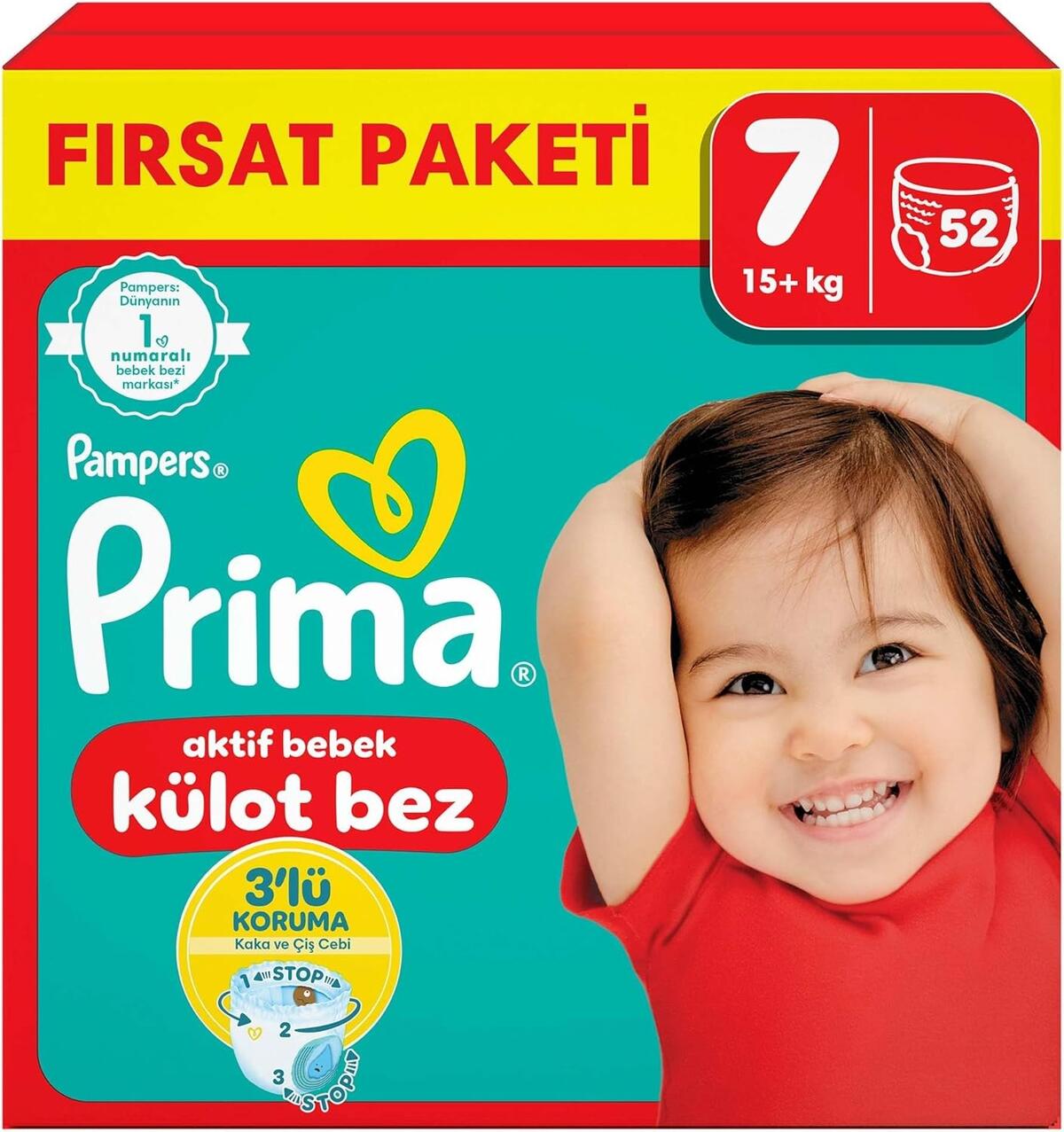 Prima Külot Bez Pants Büyük Beden Fırsat Paketi 52Li