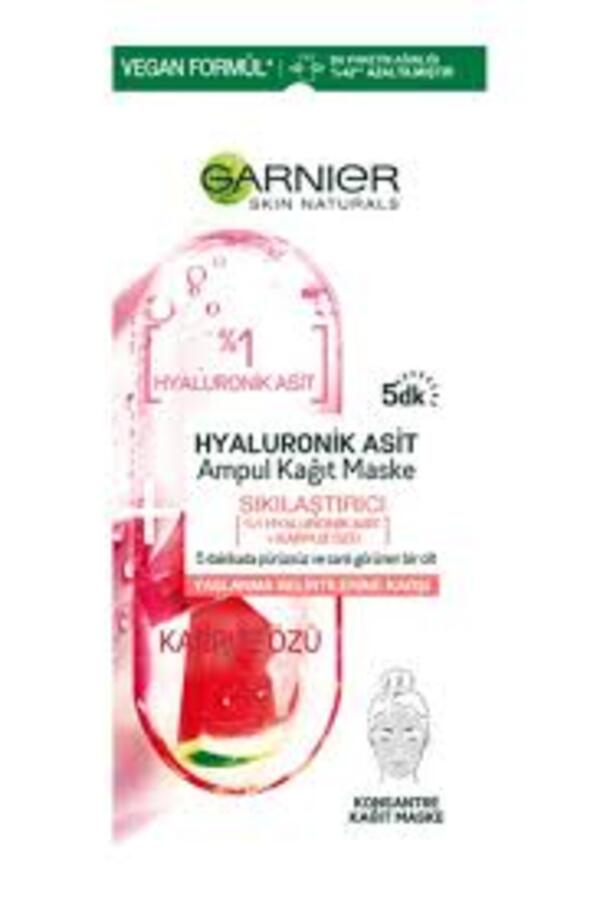 Garnier Maske Ampul Hyaluronik Asit Sıkılaştırıcı