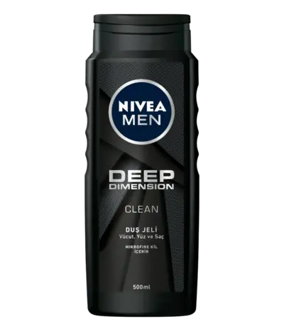 Nivea Duş Jeli Deep Dimenson 500Ml (Dy)