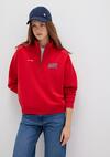 Mavi Sweatshirt M1S10373-90742 Kırmızı