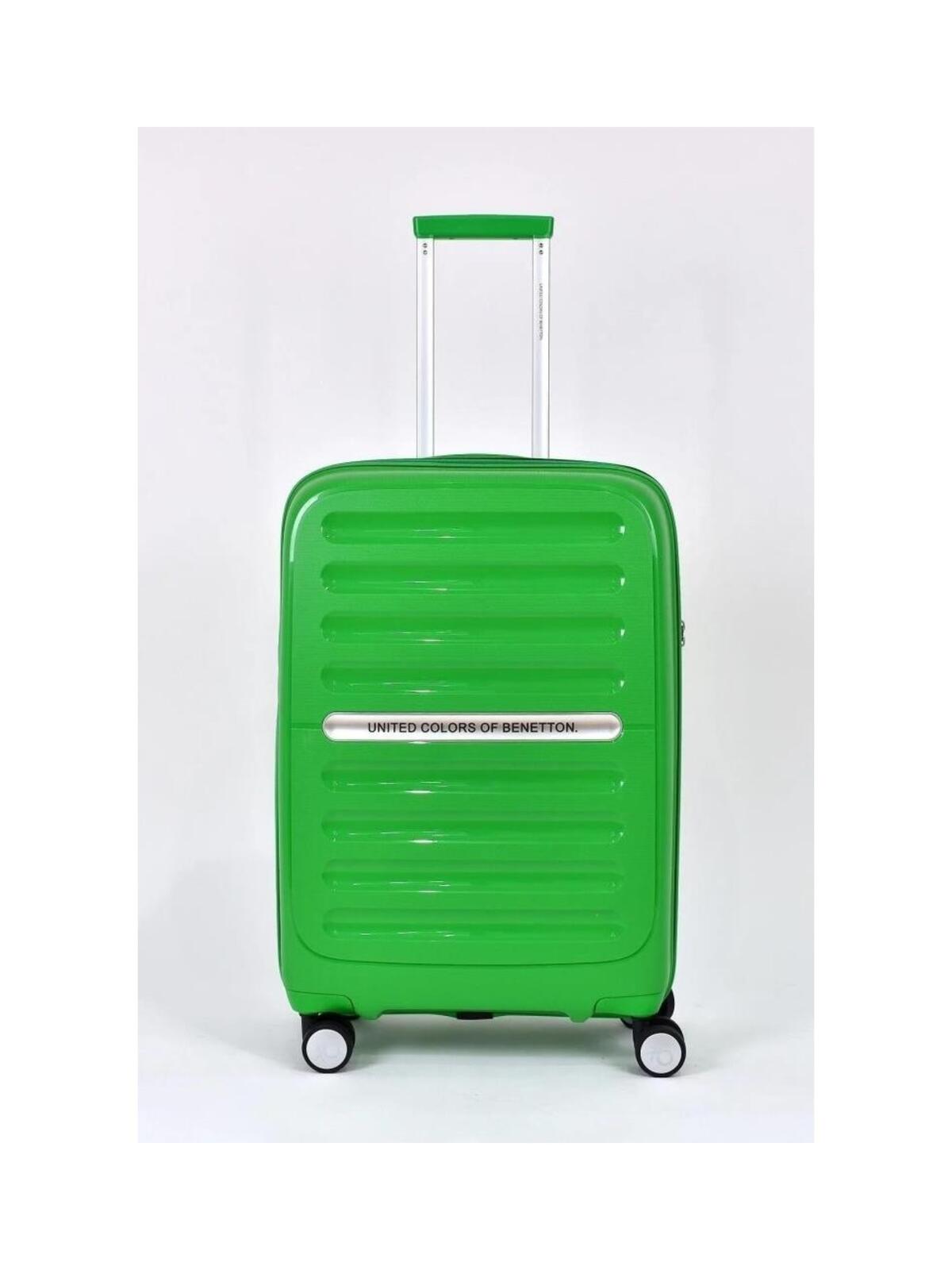 United Colors Of Benetton Valiz BNT1000-02 Yeşil Orta Boy