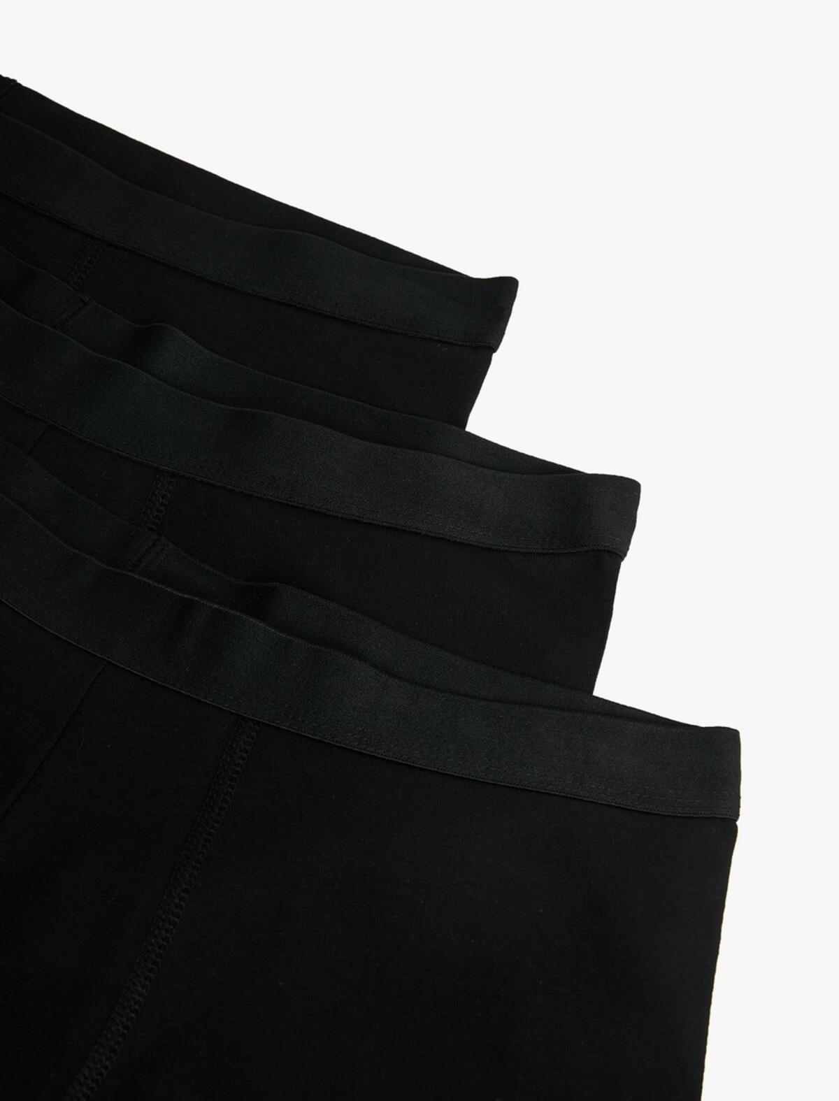 Koton Boxer 3'Lü 6WLM90014MK Siyah