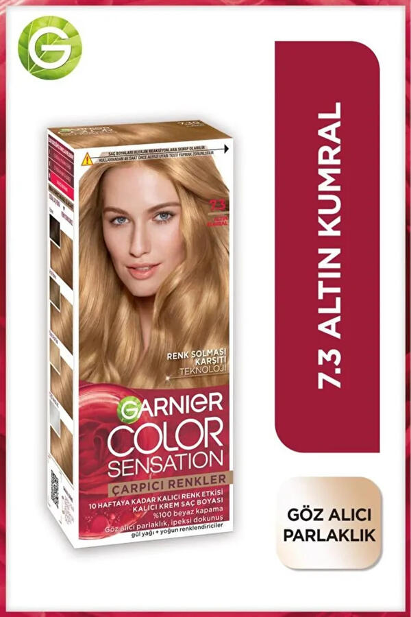 Garnier Saç Boyası Çarpıcı Renkler No:7.3