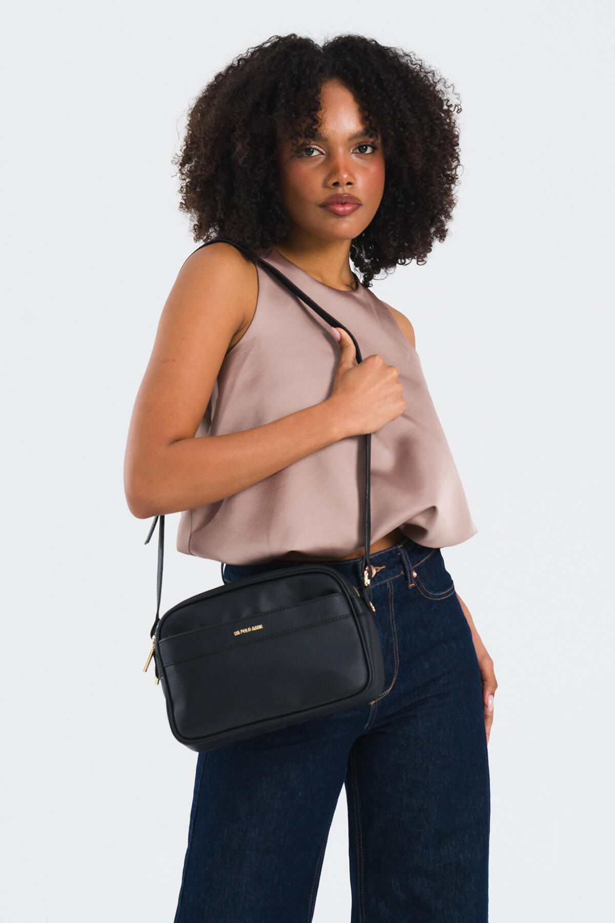 U.S. Polo Assn. Postacı Çanta US25136 Siyah