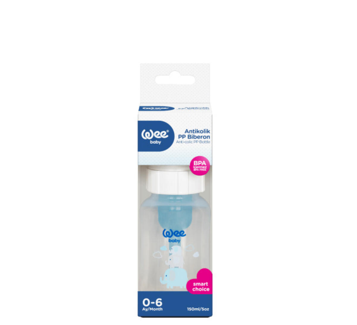 Wee Baby Biberon Antikolik PP 150Ml RB294