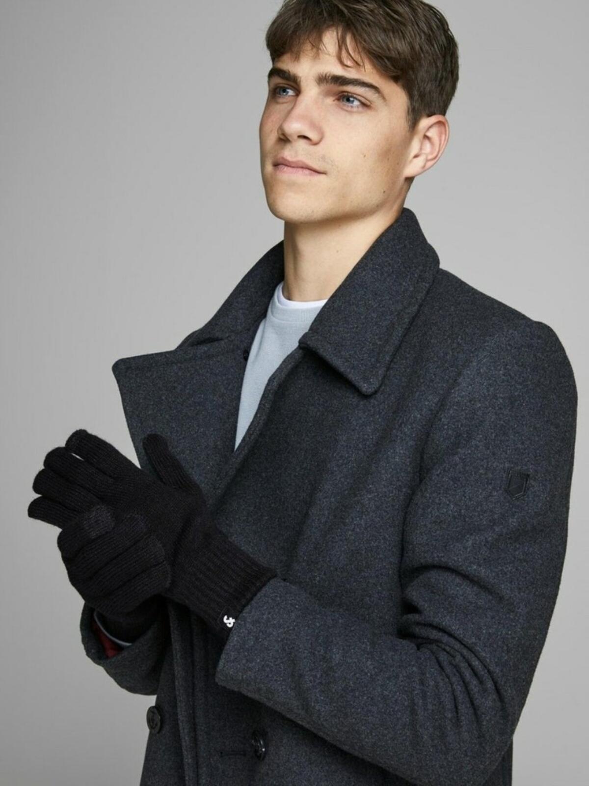 Jack&Jones Eldiven 12159459 Siyah One Size