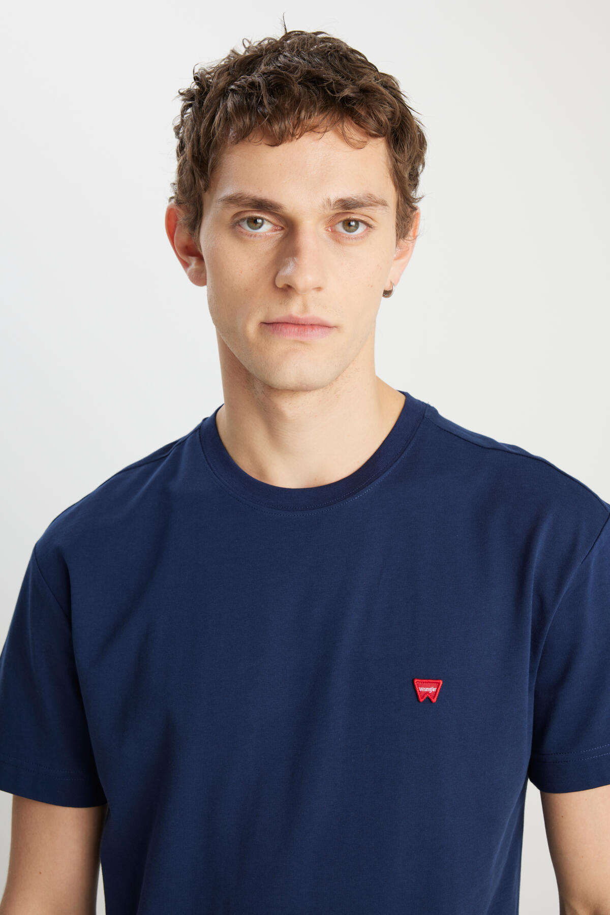 Wrangler Erkek Tişört MW7NM203877W72 Lacivert