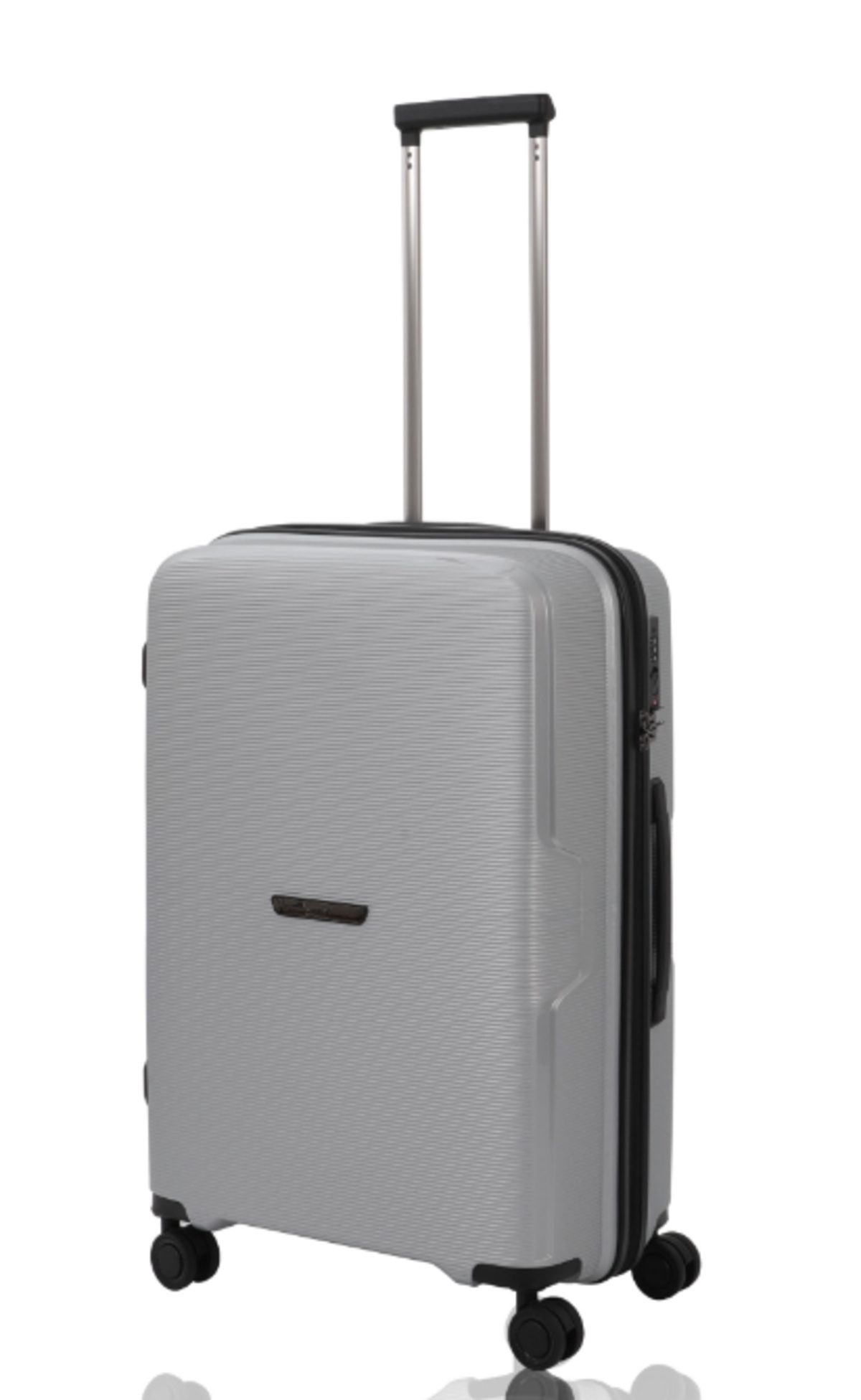 Baggaj Pc Valiz V2408 Gri Orta Boy