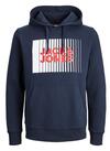 Jack&Jones Plus Sweatshirt 12236806 Lacivert