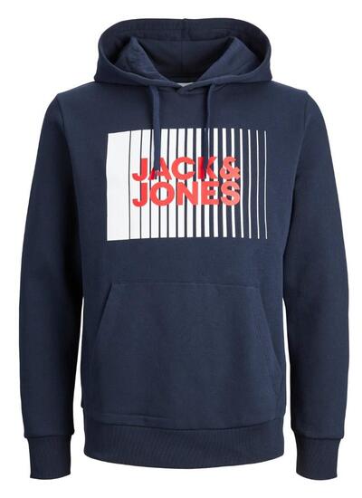 Jack&Jones Plus Sweatshirt 12236806 Lacivert