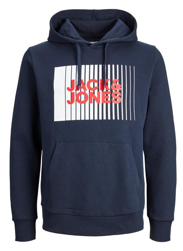 Jack&Jones Plus Sweatshirt 12236806 Lacivert