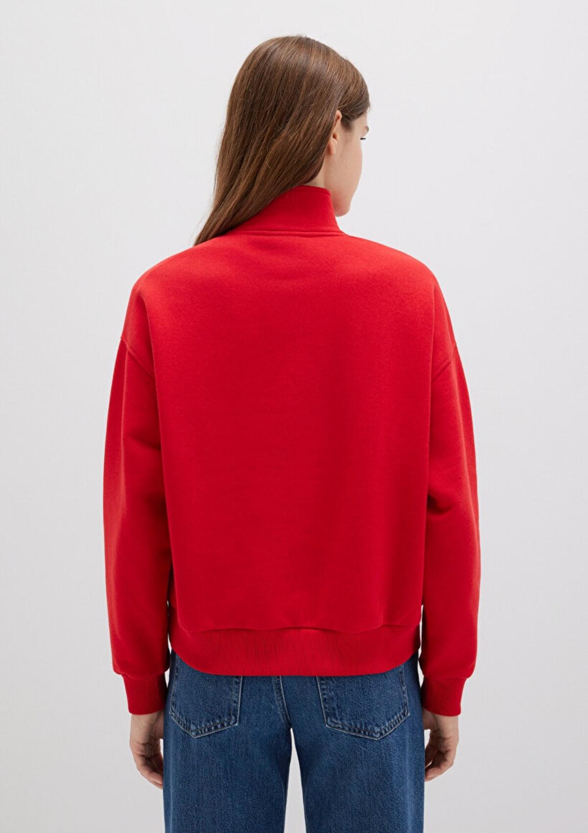 Mavi Sweatshirt M1S10373-90742 Kırmızı