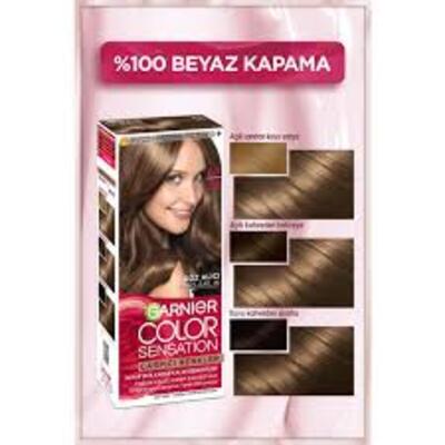 Garnier Saç Boyası Çarpıcı Renkler No:6.0 Yoğun Koyu Kumral (Dy)