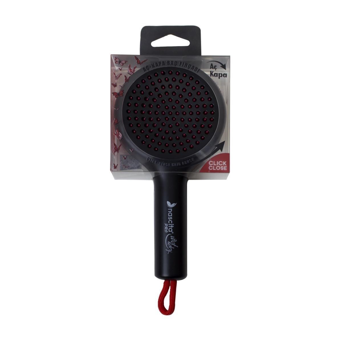 Nascita Saç Fırçası Aç-Kapa NASFPRO00050BL